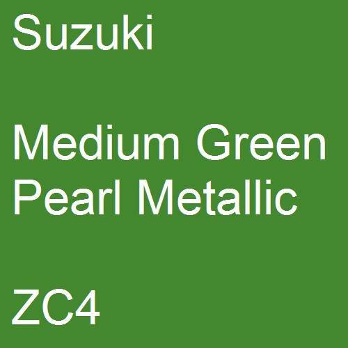 Suzuki, Medium Green Pearl Metallic, ZC4.